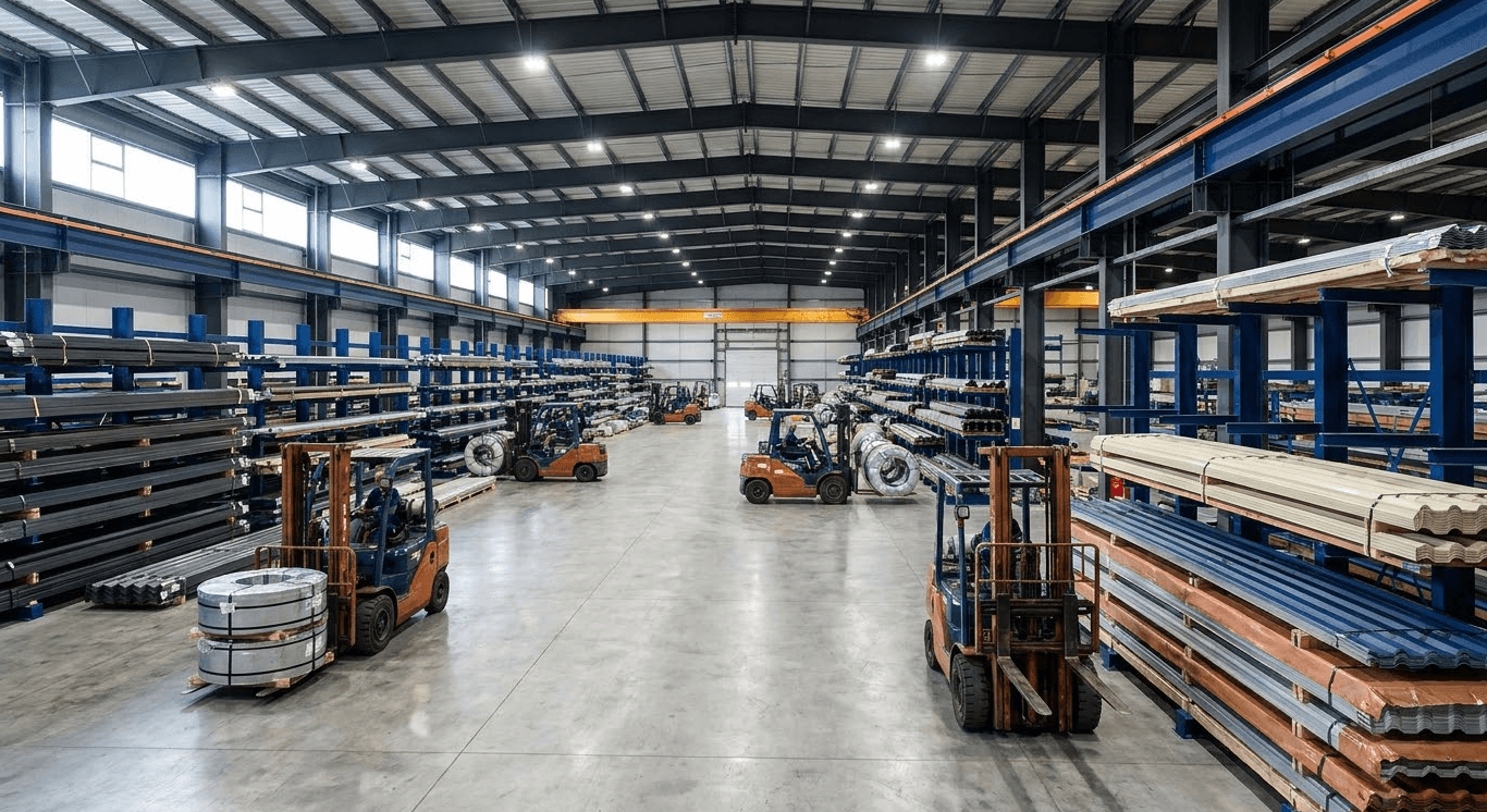 PUF panel stock sourced for fabrication
